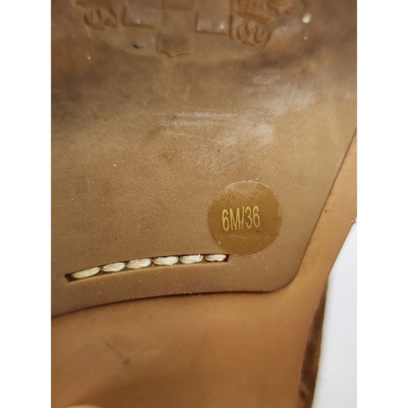 Vince Camuto Linford Boots Womens Size 6M Brown Suede Tasseled Ankle Booties - Picture 12 of 12